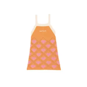 Robe en maille fille Happymess