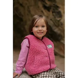 Children's Merino Gilet Happymess image-2