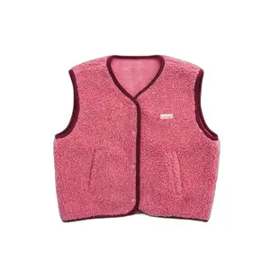 Gilet senza maniche in lana merino Happymess