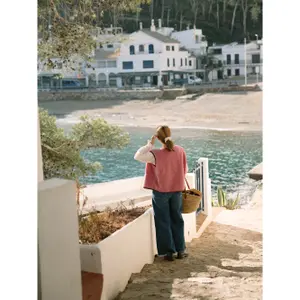 Gilet senza maniche in lana merino Happymess image-4