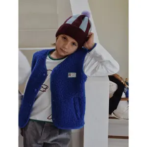 Children's Merino Gilet Happymess image-2