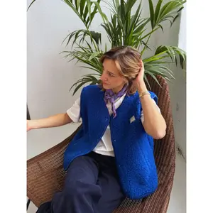 Gilet senza maniche in lana merino Happymess image-3