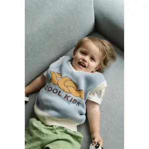 Organic Cotton Gilet Child Happymess image-2