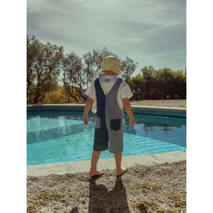 Salopette courte bébé Happymess image-4