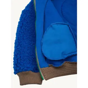 Children's Merino Wool Bomber Happymess image-3