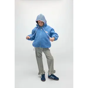 Children's zipped fleece Happymess image-1