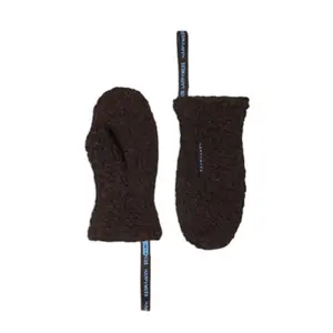 Merino Mittens with Elastic Happymess image-0