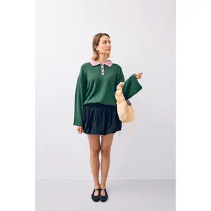 Langärmliges Polo aus Biobaumwolle Happymess image-2