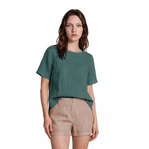 Women's blouse Haris Cotton Essentials Split Hem image-0