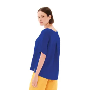 Women's blouse Haris Cotton Essentials Split Hem image-1