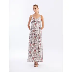 Long nightgown for women Haris Cotton image-1