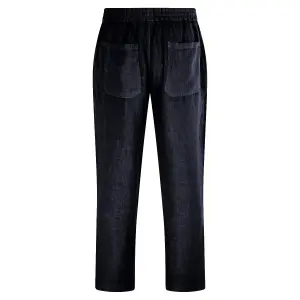 Linen Trouser with Elastic Waist Haris Cotton image-1