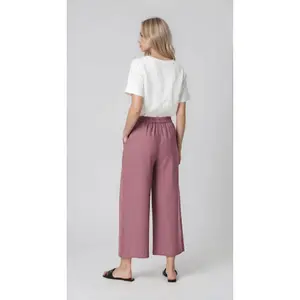 Women's wide-leg Trousers Haris Cotton Essentials Drawstring Waist image-1