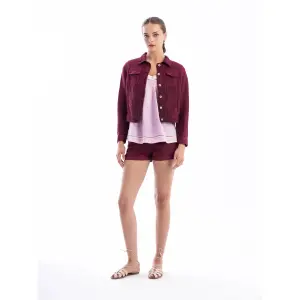 Women's linen shorts Haris Cotton Essentials image-0