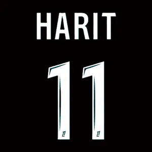 Flocage Olympique de Marseille Ligue 1 HARIT #11 2024/25 image-0