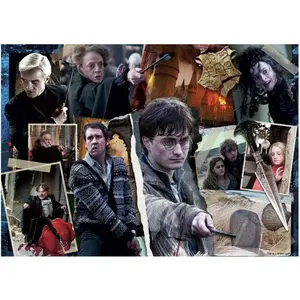 Puzzles of 4 x 100 pieces giant Harry Potter image-2