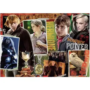 Puzzles of 4 x 100 pieces giant Harry Potter image-3