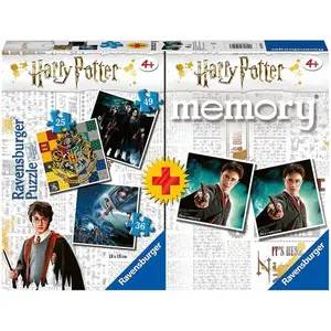 Triple puzzle + memory pack Harry Potter image-0