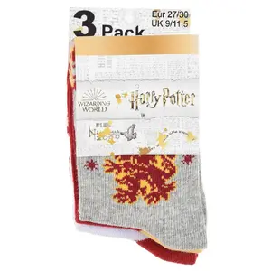 Assorted children's socks, sizes 23 to 34 Harry Potter (x3) image-2