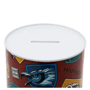 Child metal money box Harry Potter image-1