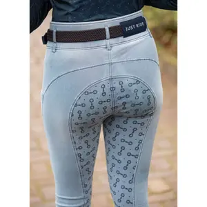 Damskie spodnie jeździeckie o pełnej przyczepności Harry's Horse Just Ride Retro image-2