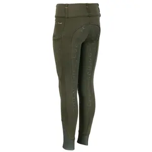 Ridebukser med fuldt greb til piger Harry's Horse Equitights Loulou image-1