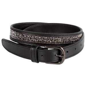 Leather belt Harry's Horse Crystal Drops