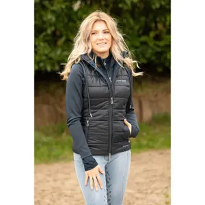 Women's sleeveless down jacket Harry's Horse Just Ride Retro image-2