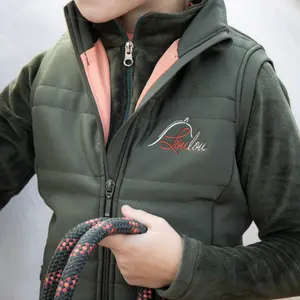 Girls' sleeveless down jacket Harry's Horse LouLou image-4