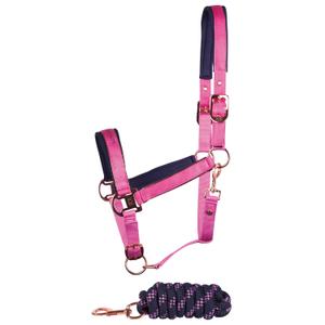 Halster en touwset voor paarden Harry's Horse Satin Eli image-0
