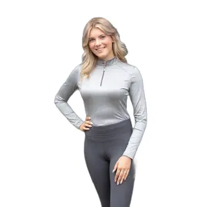 Maillot équitation manches longues femme Harry's Horse Denici Cavalli Shadow image-0