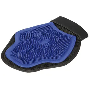 Rubber riding gloves Harry's Horse Duo image-0