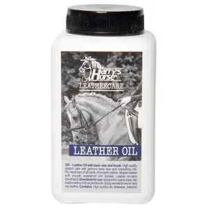 Leder- und Bienenwachsöl mit Pinsel Harry's Horse