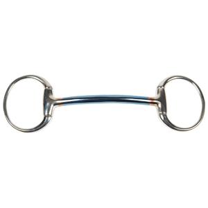 Olivfarbenes Gebiss für Pferde mit geradem Mundstück Harry's Horse Sweet Iron image-1