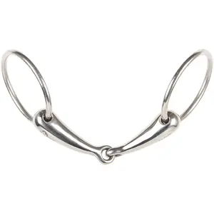 Two-ring snaffle bit single horse Harry's Horse image-0