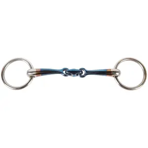 Δαχτυλίδι 2 κρίκων για άλογο Harry's Horse Sweet Iron 14 mm image-0