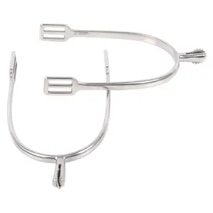 small stainless steel riding spur Harry's Horse image-0