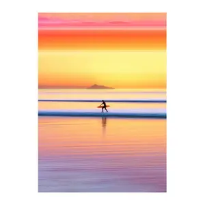 Poster Hartman Sunset Surf 01 image-0