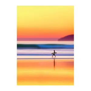 Poster Hartman Sunset Surf 03 image-0