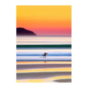 Poster Hartman Sunset Surf 04 image-0