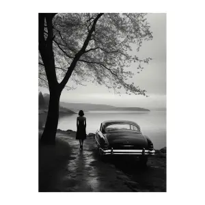 Pintura sobre vidrio acrílico Hartman Wheels of Elegance 08 AI image-0