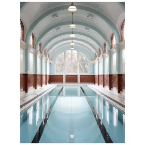 Pittura su vetro acrilico Hartman Vintage Pools 01 AI image-0