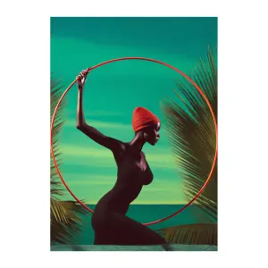 Pittura su vetro acrilico Hartman Ebony Grace 07 AI image-0