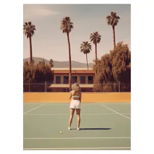 Ramka na zdjęcia Hartman Retro Tennis 01 AI image-1