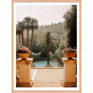 Fotoramme Kubbick Palm Trees 02 AI image-0