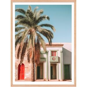 kb2158har-palmt03-photo-frame-newgate-palm-trees-03-ai-green-30x40-cm