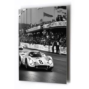 Pintura sobre vidrio acrílico Hartman Le Mans Heritage 05 AI image-1