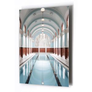 Pittura su vetro acrilico Hartman Vintage Pools 01 AI image-1