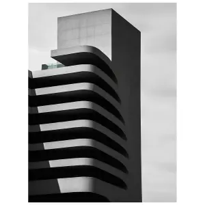 Painting on acrylic glass Hartman Calm Brut 09 AI