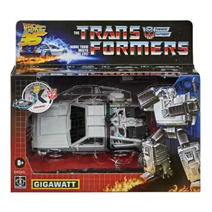 Φιγούρα Hasbro Transformers Back to the Future Delorean Gigawatt image-2